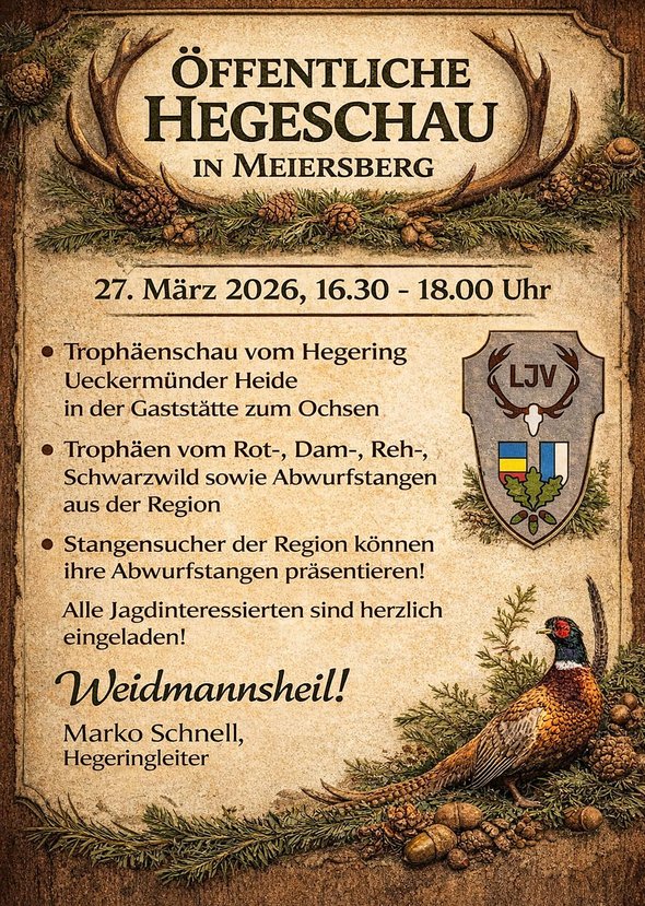 zeigt Veranstaltungsplakat