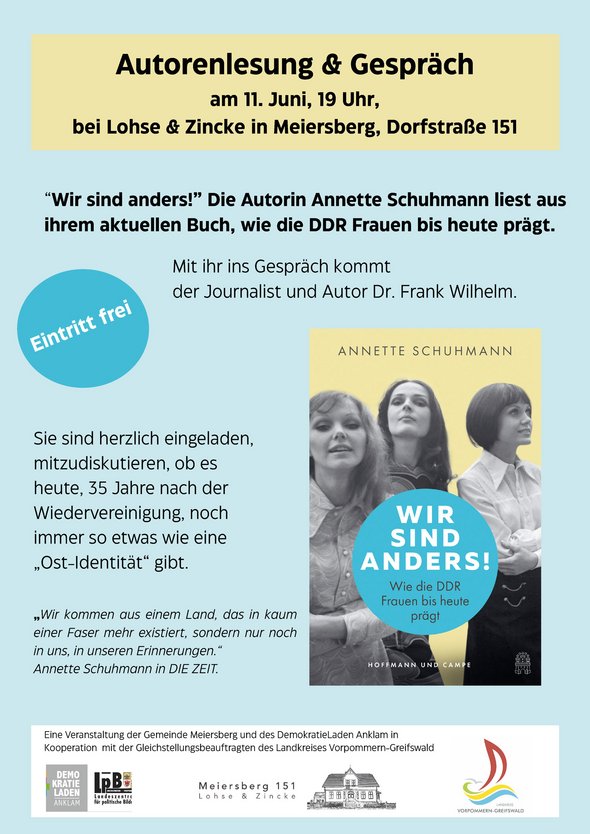 zeigt Veranstaltungsplakat